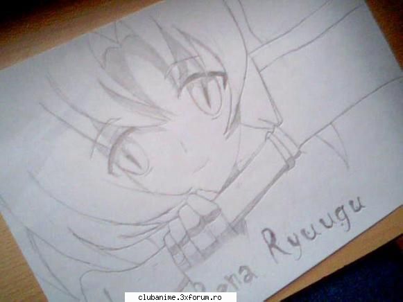 Desenele noastre - uite un desen facut de mine cu rena-chan - ~CaFeNeA~