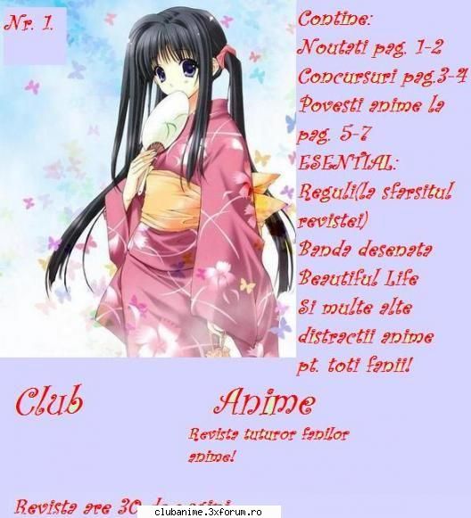 nr. 1 - coperta,facuta de nina-chan - ~ReViStA fOrUmUlUi~